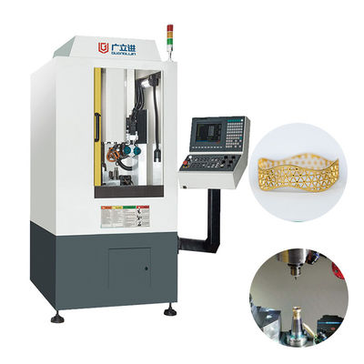 Máquina de fabricación de joyas de ocho ejes para la máquina de brazaletes de oro Cnc versátil