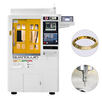 Precisión once eje de joyería máquina con sistema de control CNC