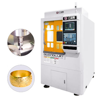 Jewelry máquina de fresado CNC de precisión vertical y horizontal de nueve ejes máquina