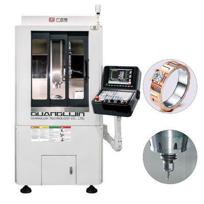 Máquina de fabricación de joyas de cinco ejes para una producción de joyas rápida y precisa