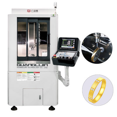 Máquina de fabricación de joyas de cinco ejes para la fabricación de joyas