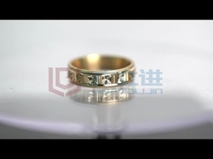 Máquina de CNC para joyería de oro